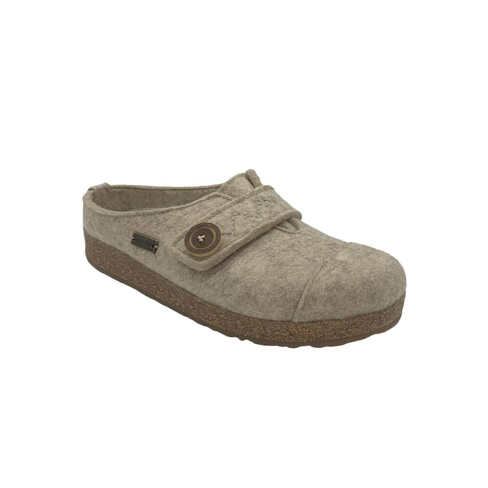 Haflinger Grizzly Felt Clogs Hanna Earth - Medium - Picture 4 of 5